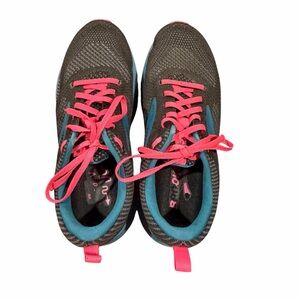 Brooks Revel 5 Black Teal Sneakers 8.5
